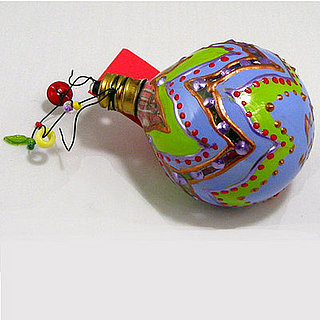 Deck the Haus: Recycled Light Bulb Ornament