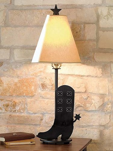 Love It or Hate It? Cowboy Boot Table Lamp