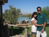 Him and I at his family's annual golf tournament