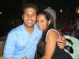 At dinner