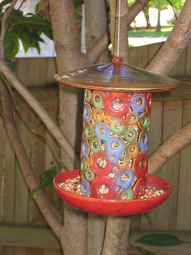 Bird Feeders can be Backyard Art!