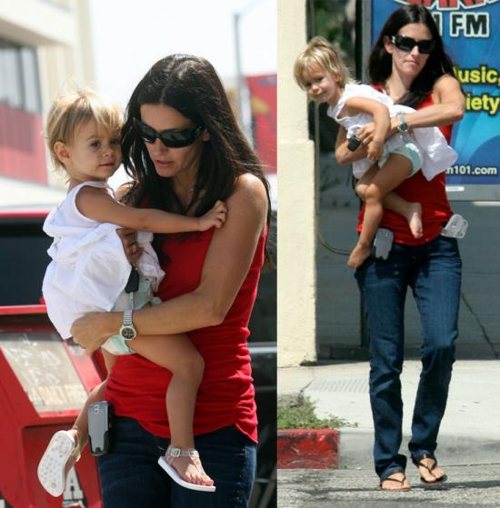 Courteney and The Clown Coco