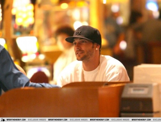 K-Fed Parties Alone In Vegas