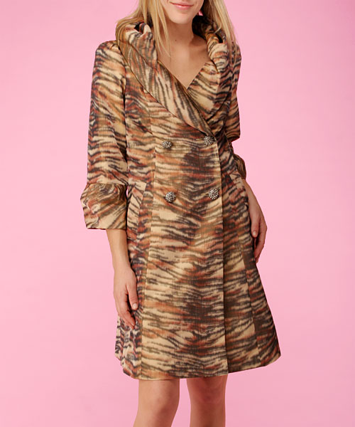 Betsey Johnson Tiger Taffeta Coat: Love It or Hate It? Betsey Johnson Tiger Taffeta Coat: Love It or Hate It?