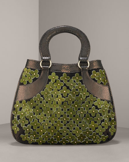Oscar de la Renta Haircalf Flower Satchel: Love It or Hate It?
