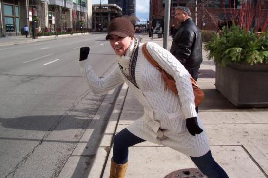 Look of The Day: Sightseeing In The Windy City