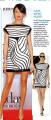 Solved! Cameron's Black and White Minidress