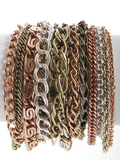 Chunky Chain Bracelets