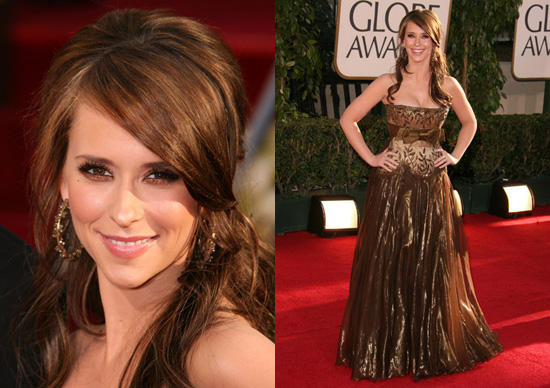 The Golden Globes Red Carpet: Jennifer Love Hewitt