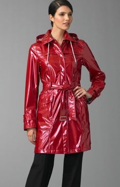Burberry Red Patent Slicker: Love It or Hate It?