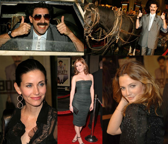 Borat Premieres in Hollywood Borat Premieres in Hollywood