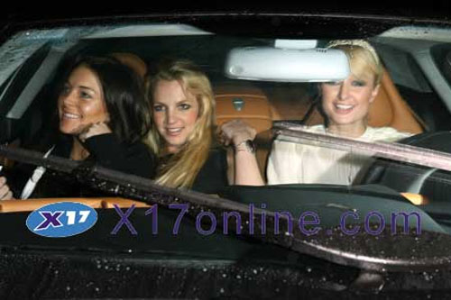 The New Threesome: Lindsay, Brit and Paris