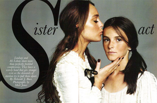 Lindsay and Ali Do CosmoGirl