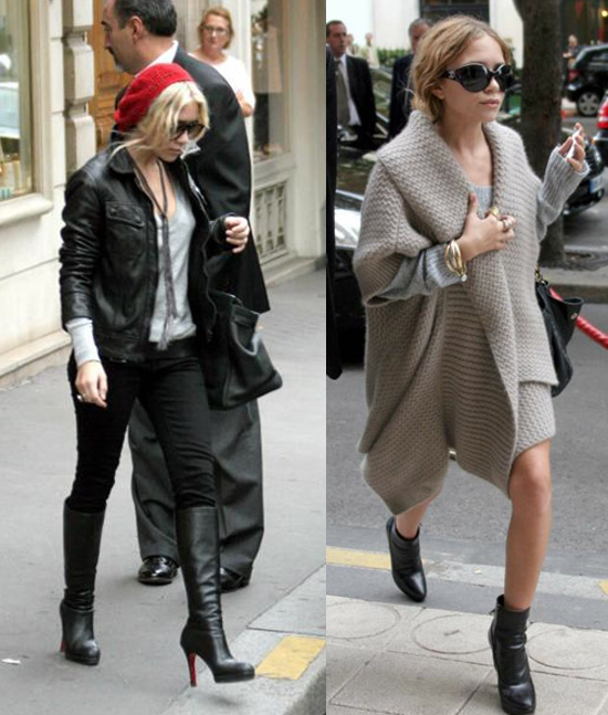 Mary Kate and Ashley Hit Paris