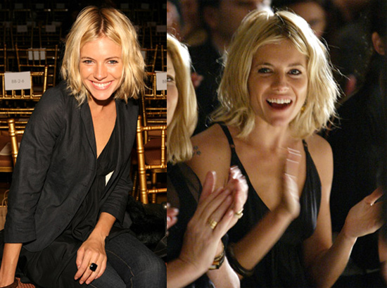 Sienna Sits in the Front Row