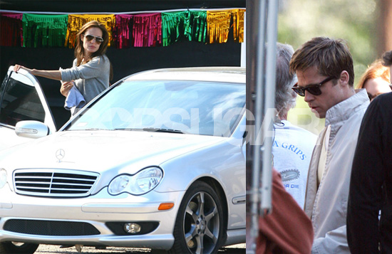 Brad and Angelina's Sneaky Escape