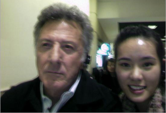 Celebrity Sighting: Layover with Dustin Hoffman Celebrity Sighting: Layover with Dustin Hoffman