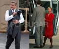 George and Renee Excited on the Inside for Oscars