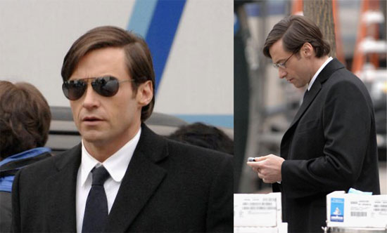 Hugh Trades In X-Men Claws For A Three Piece Suit
