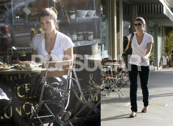 Jessica Biel Won't Dish on Derek Jessica Biel Won't Dish on Derek