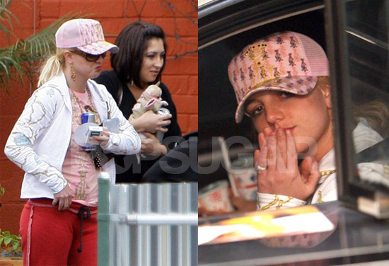 Britney Falls Into Old  Habits...Like Calling Justin