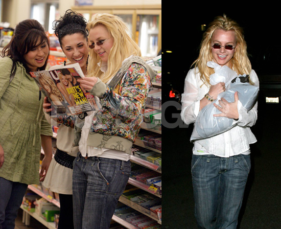 Britney Reads About Her New Man