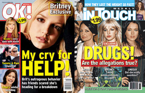 Really? Britney? Drugs?  More Evidence Please