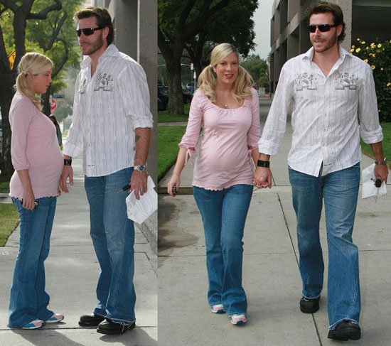 Tori Spelling Pigtails