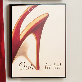 "SLING BOX PRO" not to be confused with the classic red Slingback Stiletto