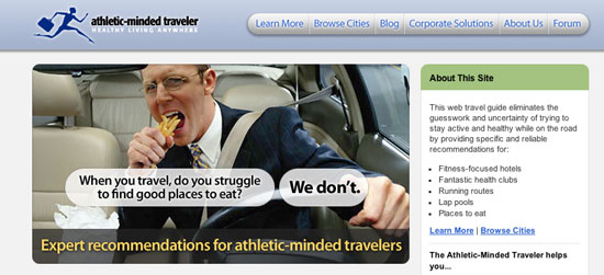 Athletic Minded Traveler