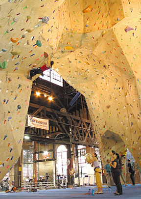 Indoor Rock Climbing