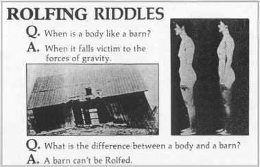 Rolfing Rhymes With Golfing