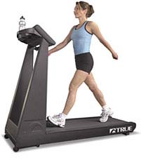 Get it up - your heart rate, that is:  Treadmill Walking
