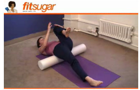 Exercise Video: Hip Flexor Stretch with Foam Roller