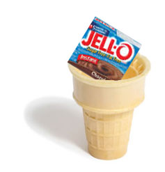 Snack Attack: Pudding in a Cone