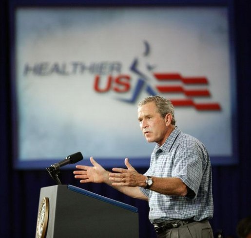 Bush Gets Physical With Us