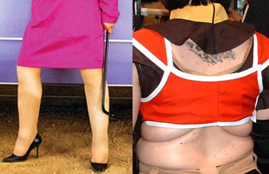 What's Worse: Cankles or Back Fat?