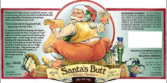 Product of the Day: Santa's Butt Winter Porter