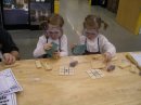 Riley and Madison hard at work