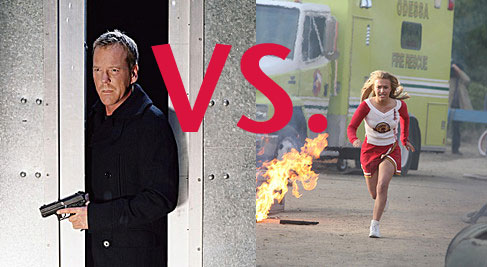 "24" vs. "Heroes": Which Will You Watch Tonight?