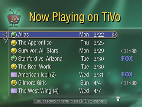 TiVo Shortcut Tips