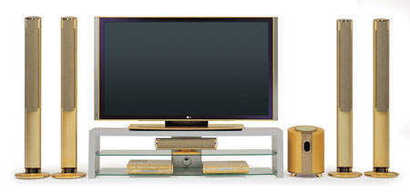 Gold-Plated TV's Pricetag: $132,000