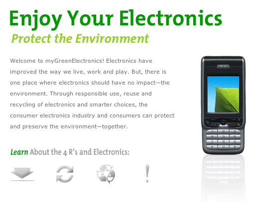 Website Of The Day: MyGreenElectronics.com