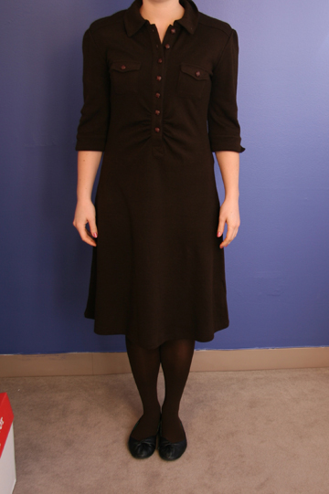 Cozy Comfy Brown Dress
