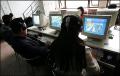 Youth Fill Underground Internet Cafes