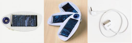 Solar Charge Your iPod and Phone