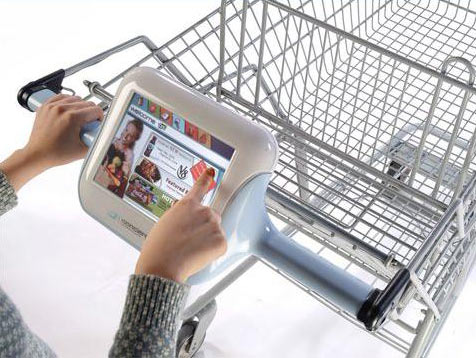 Shopping Carts Get An Upgrade: LCD Screens