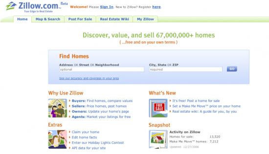 Website of the Day: Zillow.com