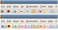 colorful tabs