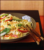 Asian-Inspired Side: Red Curry Noodles